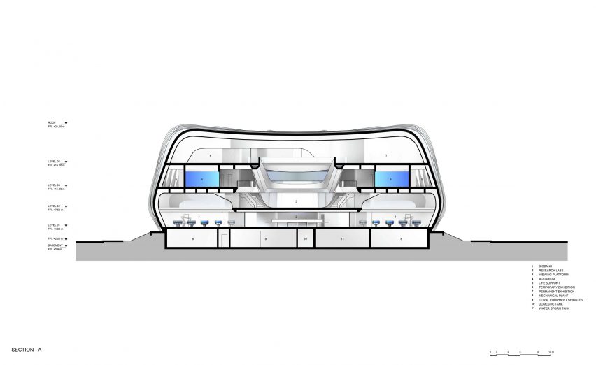 Contreras Earl Architecture designs "living ark" for coral conservation near Great Barrier Reef