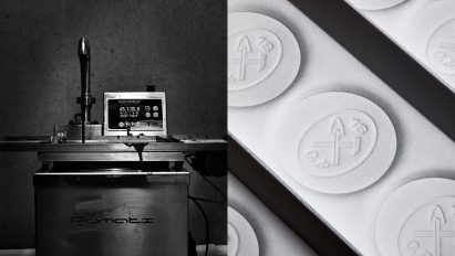 OlssønBarbieri cuts out plastic in minimalist CF18 Chocolatier packaging