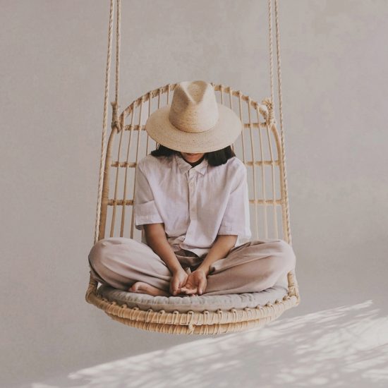 Hanging chair by Christian Vivanco for Balsa
