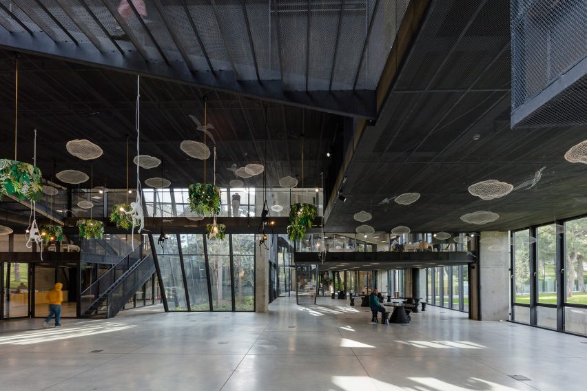 Interiors of Coffee Production Plant by Giorgi Khmaladze Architects