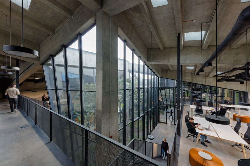 Interiors of Coffee Production Plant by Giorgi Khmaladze Architects