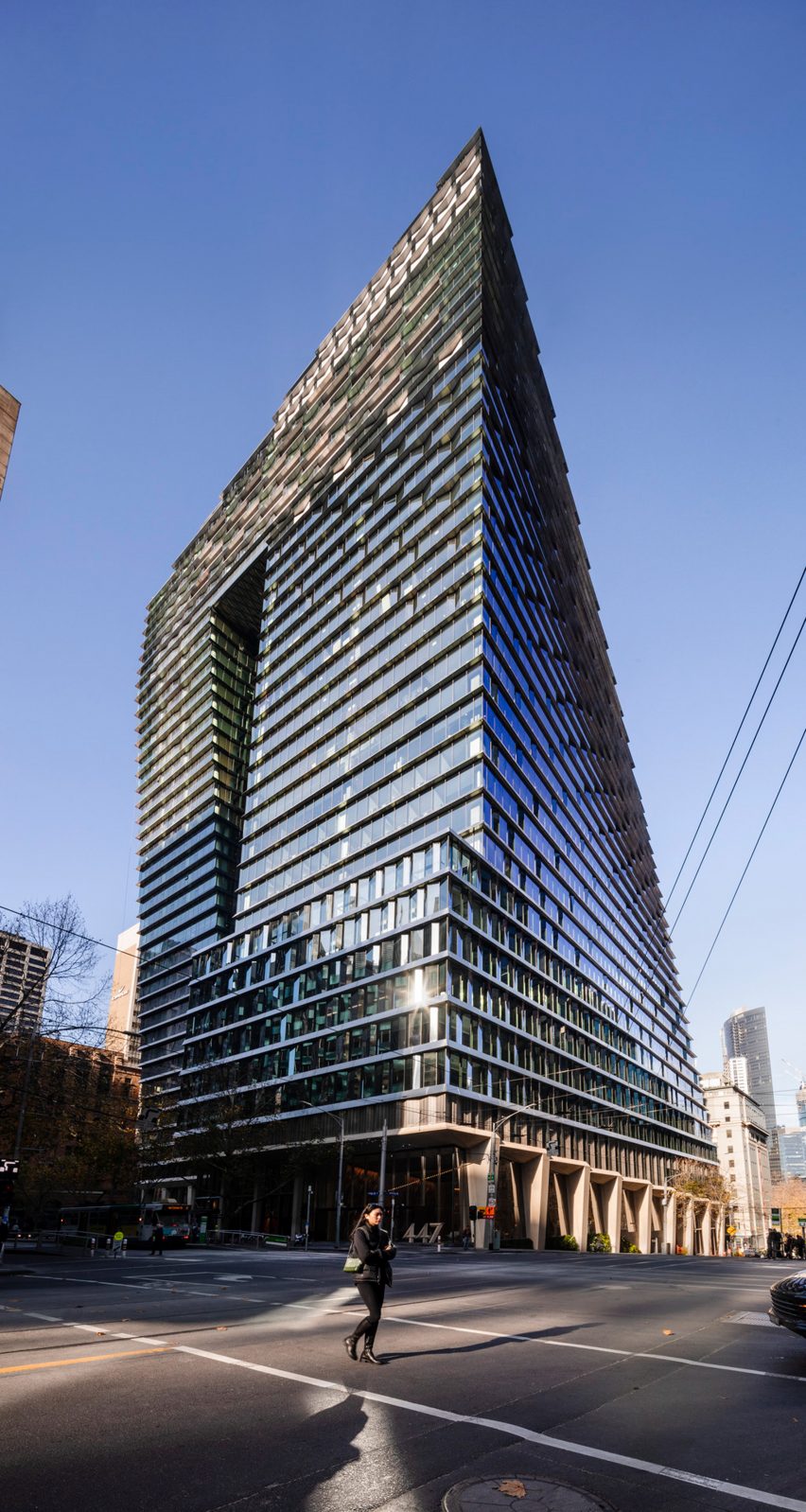 Collins Arch in Melbourne by Woods Baggot and SHoP Architects