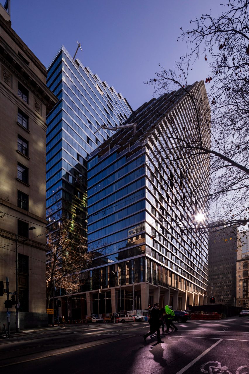 Collins Arch in Melbourne by Woods Baggot and SHoP Architects