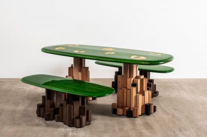 Ini Archibong was among the nine designers that took part in the Connected exhibition