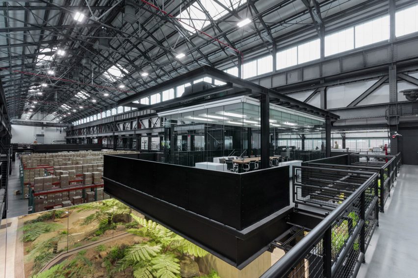 Inside of Crye Precision Headquarters by MN DCP in Brooklyn, New York