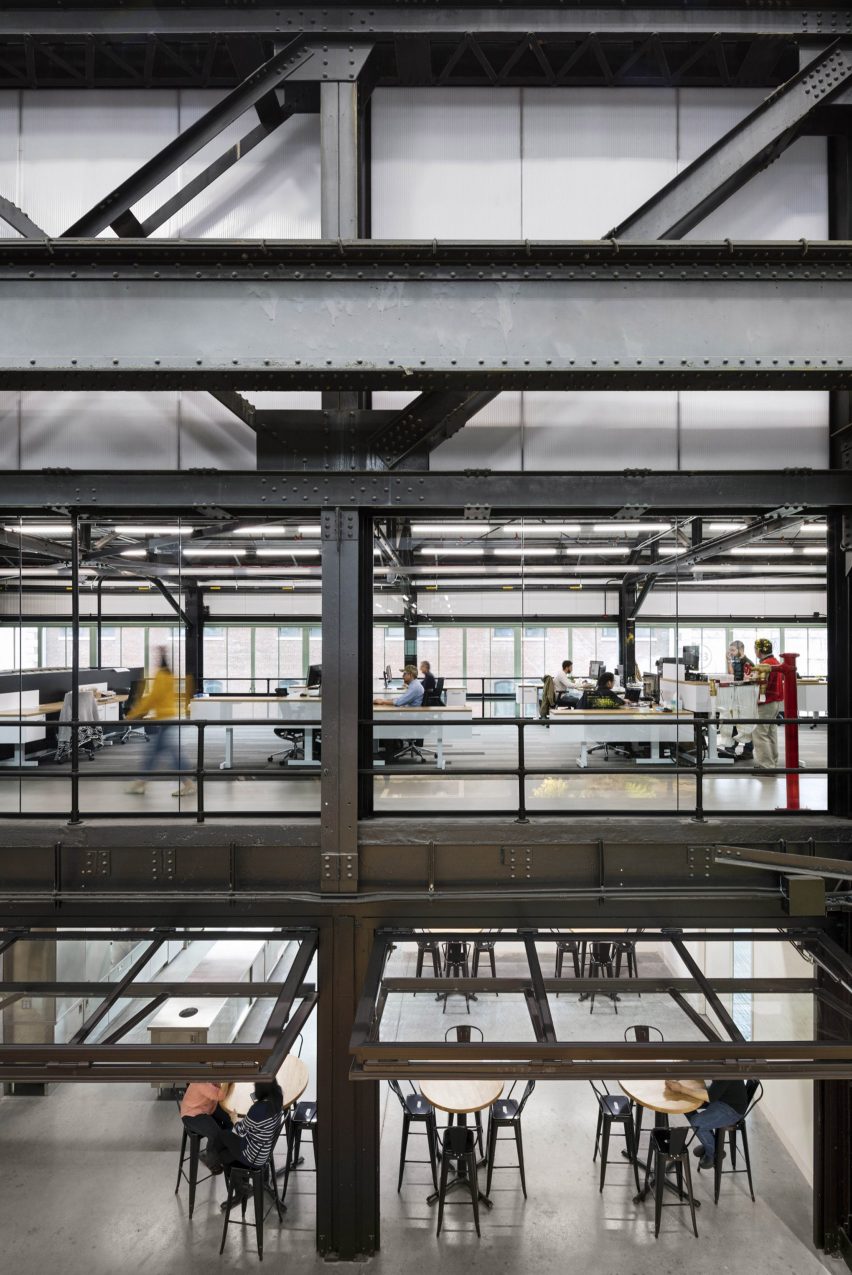Inside of Crye Precision Headquarters by MN DCP in Brooklyn, New York