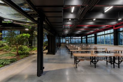 Inside of Crye Precision Headquarters by MN DCP in Brooklyn, New York