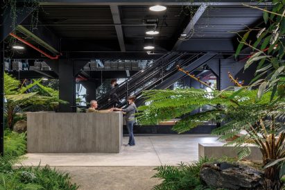Inside of Crye Precision Headquarters by MN DCP in Brooklyn, New York