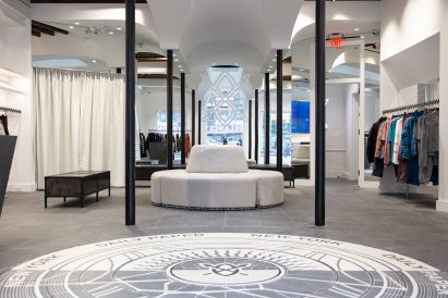Interiors of Daily Paper store in New York