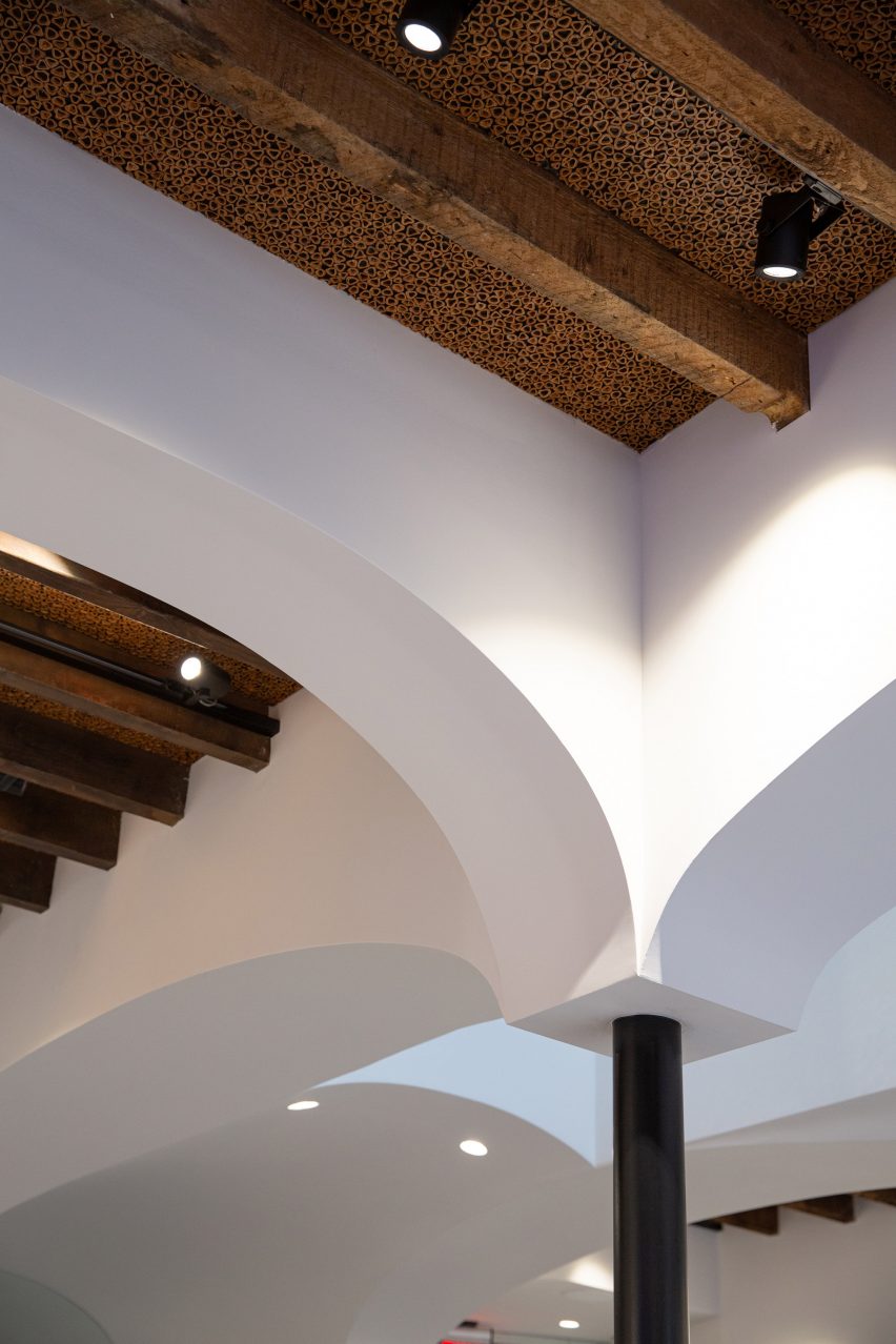 Interiors of Daily Paper store in New York