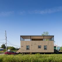 David Adjaye house for Brad Pitt's Make It Right Foundation at 1826 Reynes Street