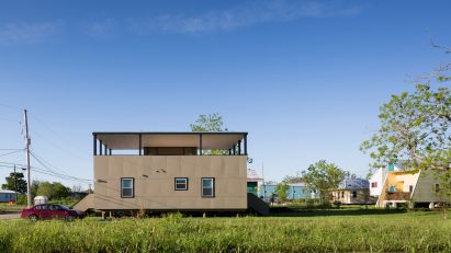 David Adjaye house for Brad Pitt's Make It Right Foundation at 1826 Reynes Street