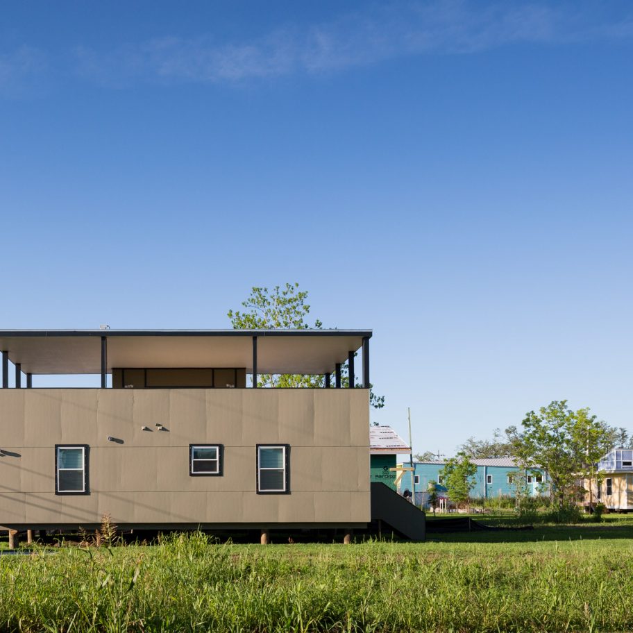 David Adjaye house for Brad Pitt's Make It Right Foundation at 1826 Reynes Street
