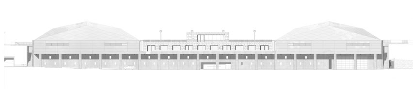 Plans for Diamond Domes tennis courts