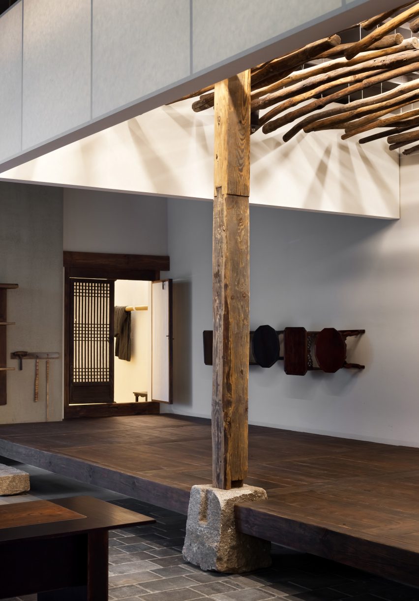 Interiors of DooSooGoBang restaurant by Limtaehee Design Studio