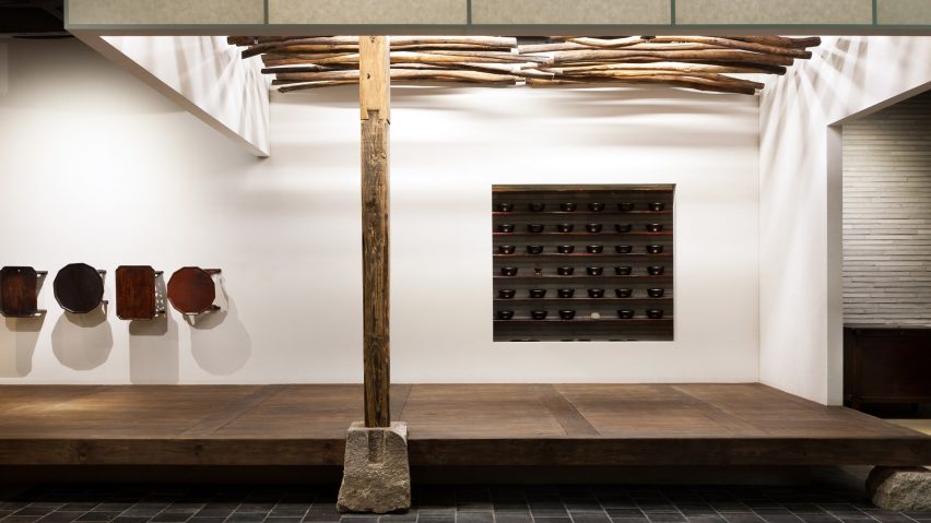 Interiors of DooSooGoBang restaurant by Limtaehee Design Studio