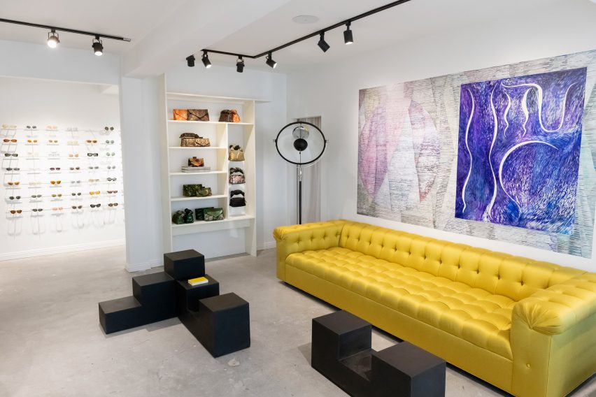 Dries Van Noten's first US store in Los Angeles features art from global creatives