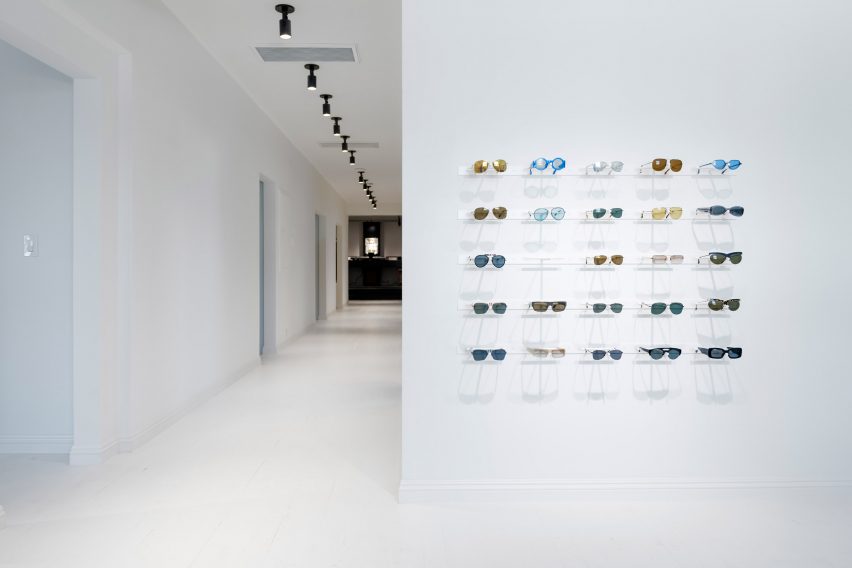 Interiors of Dries Van Noten's first US store in Los Angeles
