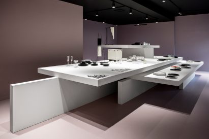 Interiors of Dries Van Noten's first US store in Los Angeles