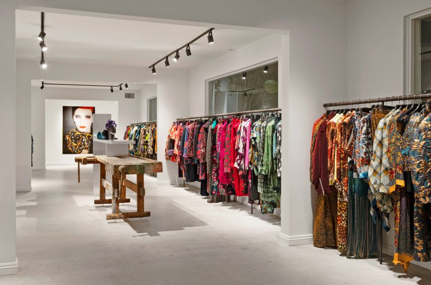 Dries Van Noten's first US store in Los Angeles features art from global creatives