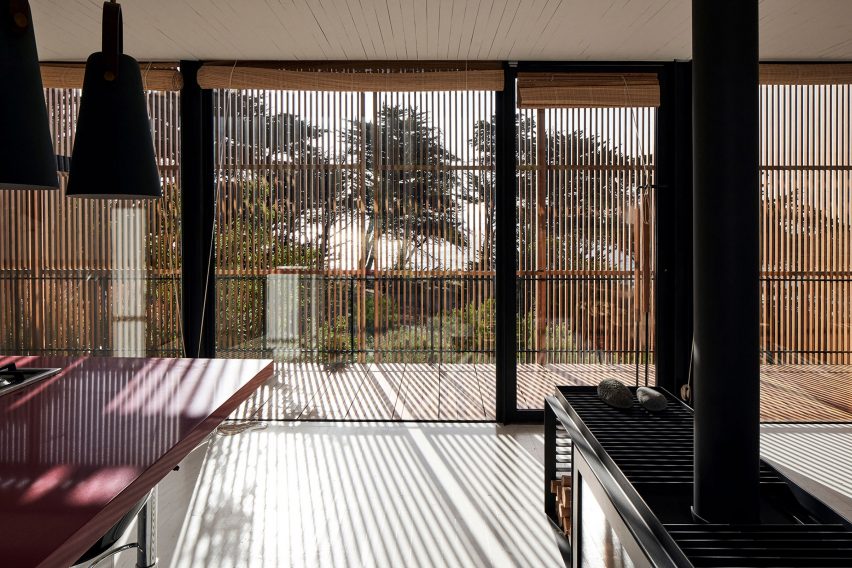 Interior of Engawa House by Santiago Valdivieso and Stefano Rolla
