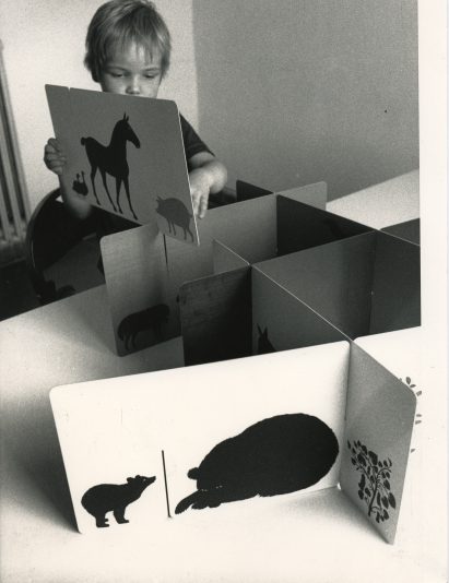 The fable game for Danese Milano, 1957 