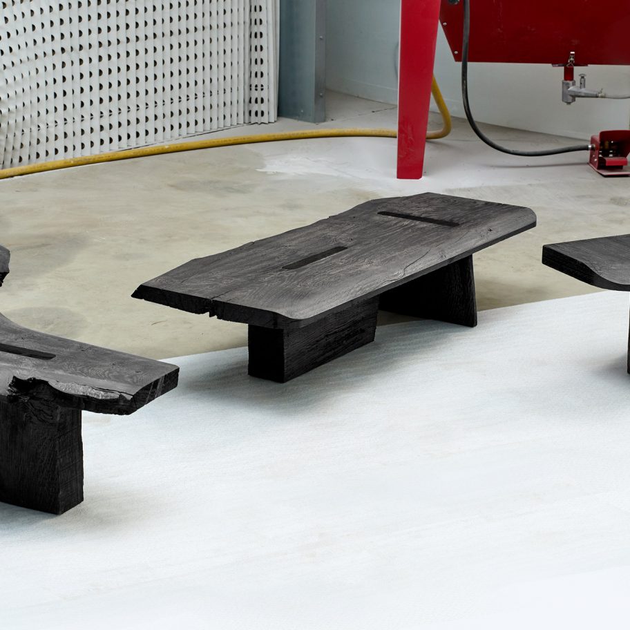 Viewport Studio uses discarded timber to create Essential Furniture collection