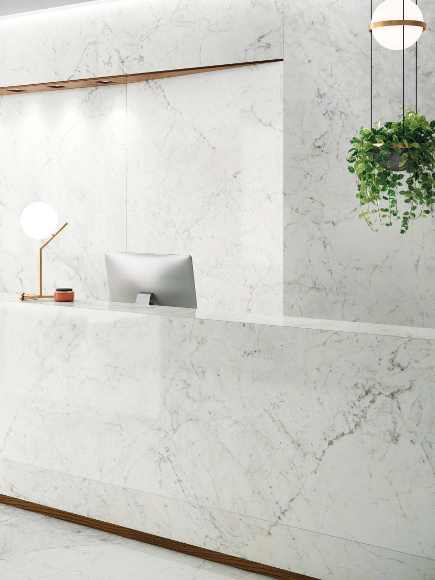 Statuario Delicato from Fabbrica Marmi e Graniti's MaxFine tile range