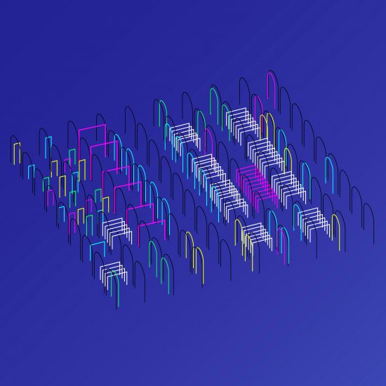 The layout of Game On's exhibition design by Smart & Green Design