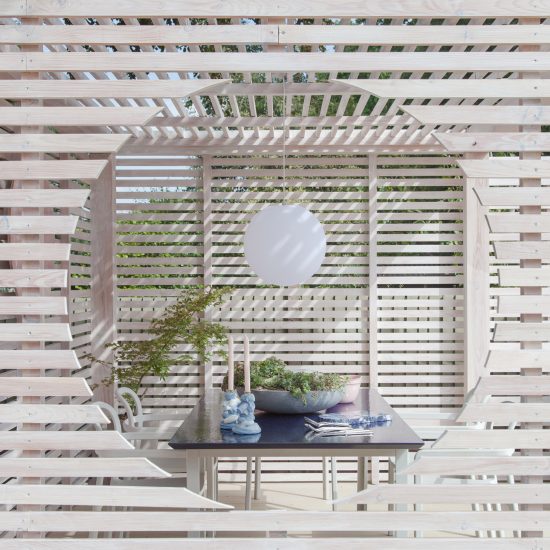 Garden pavilion by 2LG Studio