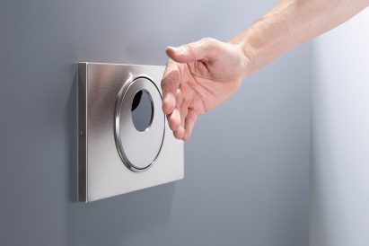 Geberit touches flushes