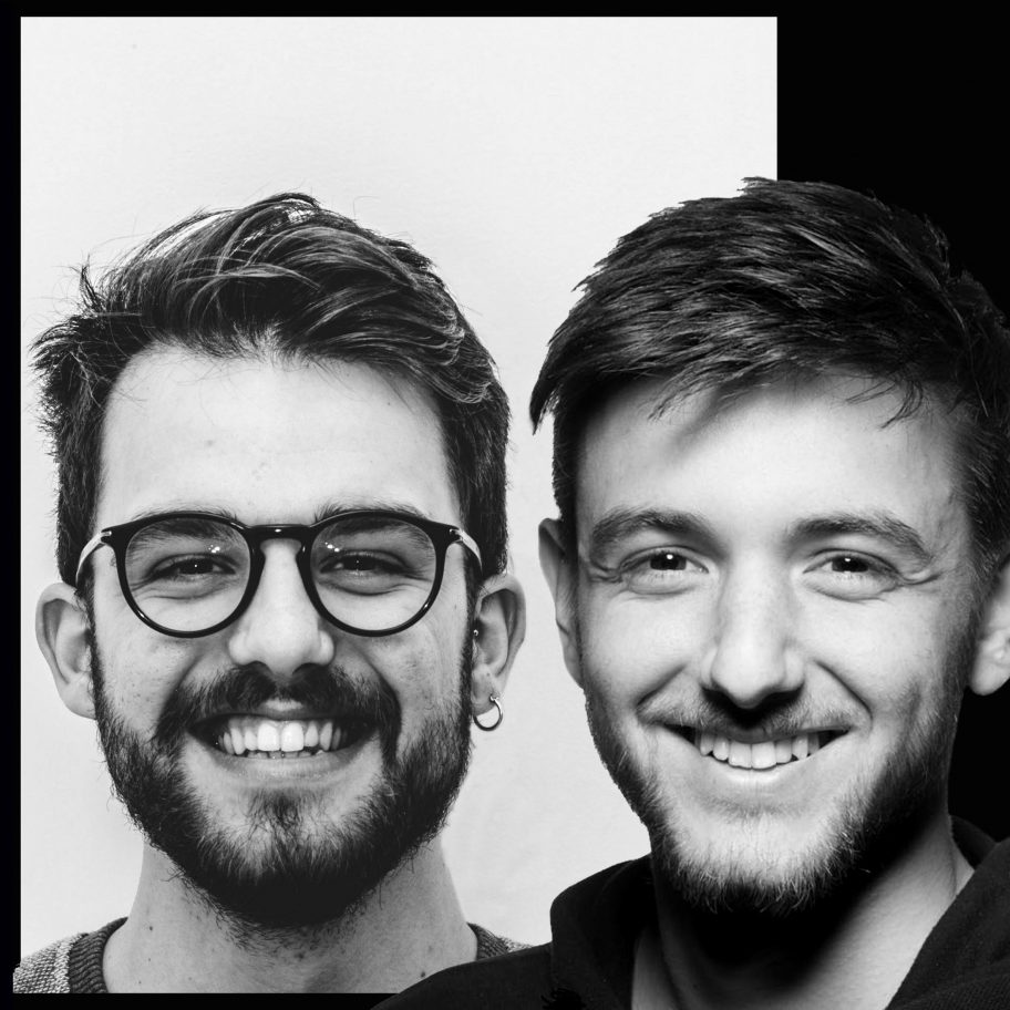 Designers Giorgio Gasco and Gianmaria Della Ratta