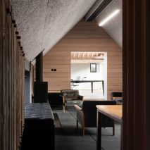 Office interior of Richard Parr Associates' Grain Loft Studio