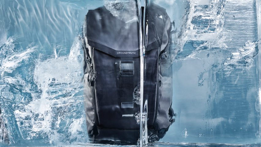 RIKR is a recycled plastic backpack by Groundtruth that can withstand Arctic conditions