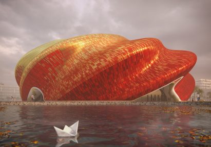 Guangzhou Show Theatre by Steven Chilton Architects