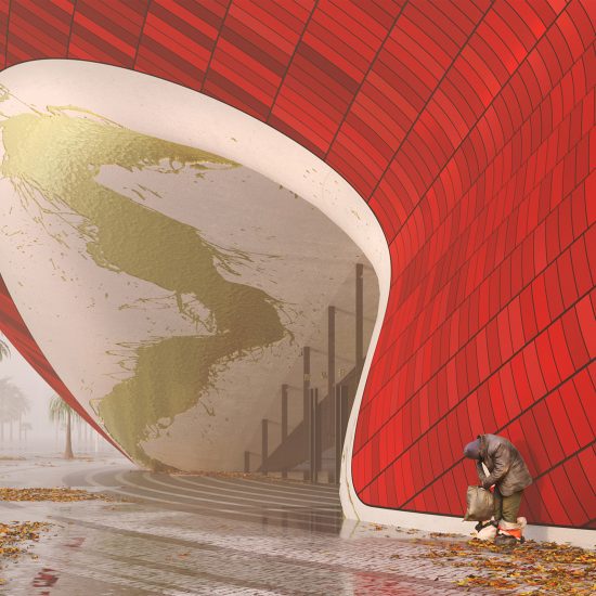 Commenters praise “honest and dystopian depiction” of Guangzhou Show Theatre