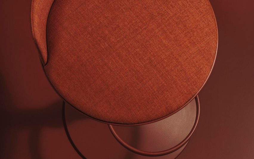 Detail of Hula 46 by Benjamin Hubert for Andreu World