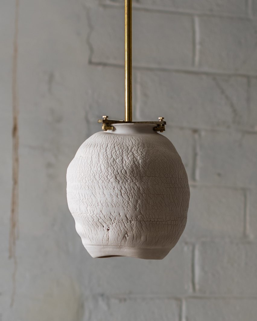 Jes Paone's Desert pendant lights