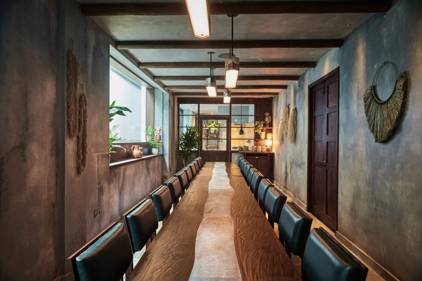 Interiors of Kol restaurant in London takes cues from Mexican culture