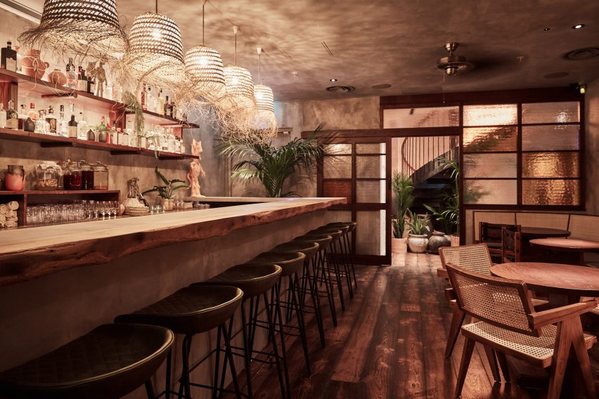 Interiors of Kol restaurant in London takes cues from Mexican culture