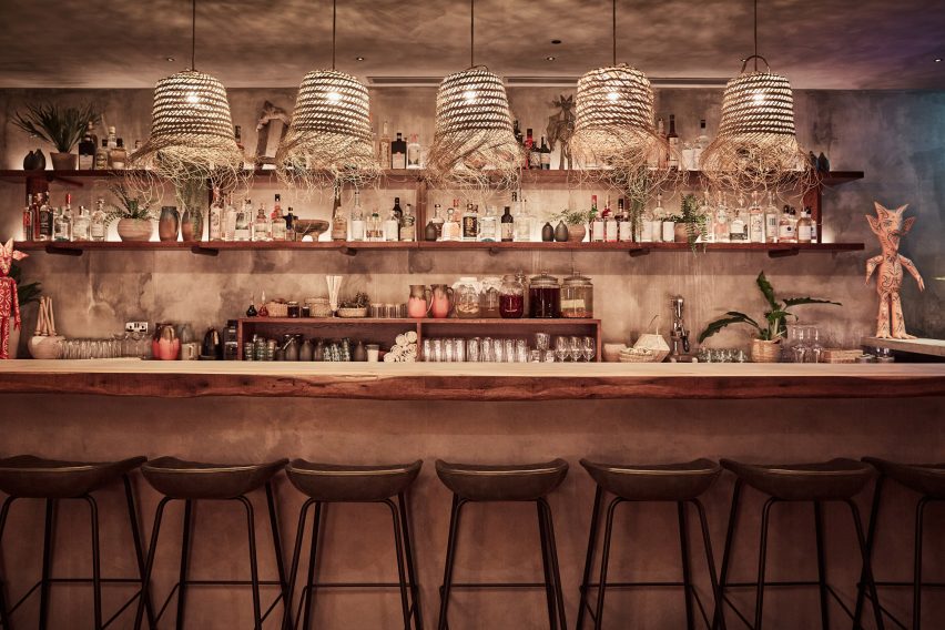 Interiors of Kol restaurant in London takes cues from Mexican culture