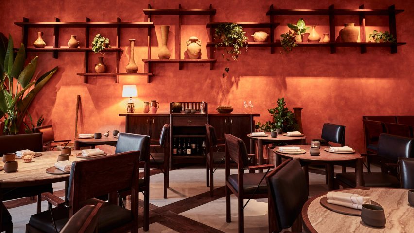 Interiors of Kol restaurant in London takes cues from Mexican culture