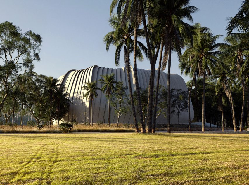 Contreras Earl Architecture designs "living ark" for coral conservation near Great Barrier Reef