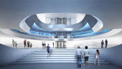 Contreras Earl Architecture designs "living ark" for coral conservation near Great Barrier Reef