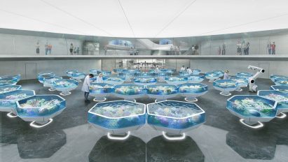 Contreras Earl Architecture designs "living ark" for coral conservation near Great Barrier Reef