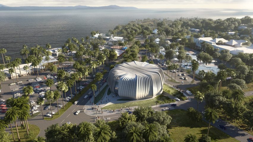 Contreras Earl Architecture designs "living ark" for coral conservation near Great Barrier Reef