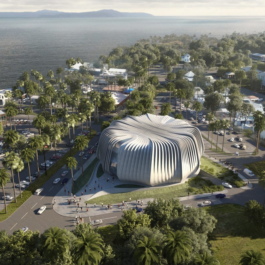 Contreras Earl Architecture designs "living ark" for coral conservation near Great Barrier Reef
