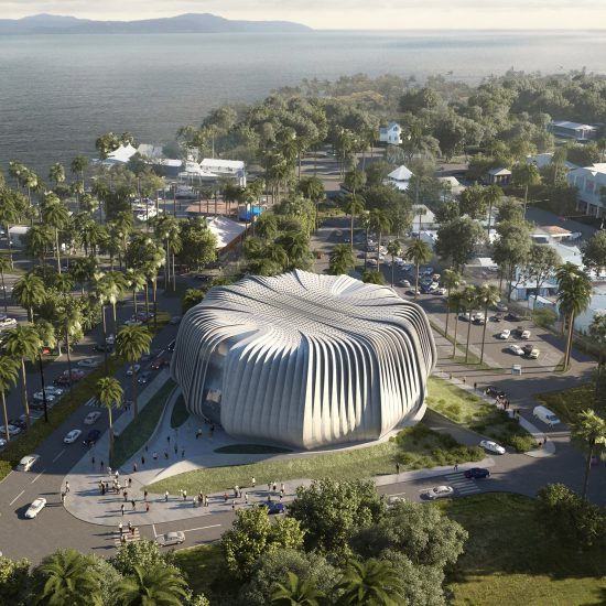 Contreras Earl Architecture designs "living ark" for coral conservation near Great Barrier Reef