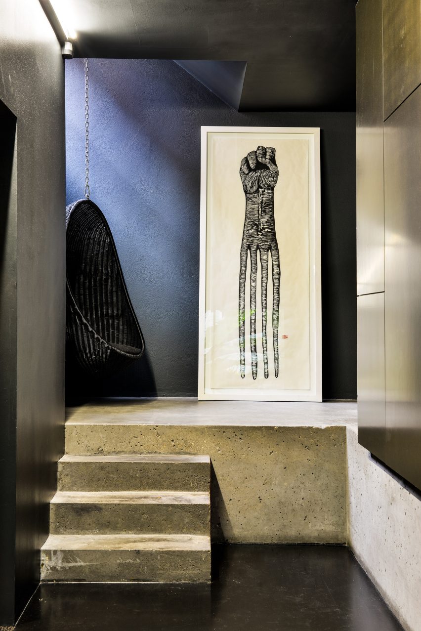 Interiors of Lost House by David Adjaye