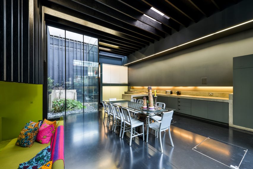 Kitchen in Lost House by David Adjaye